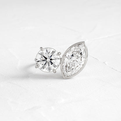 Solitaire-Oval Lab Grown Diamond Engagement Ring
