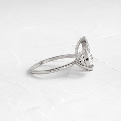 Toi Et Moi-Marquise & Round Lab Grown Diamond Engagement Ring