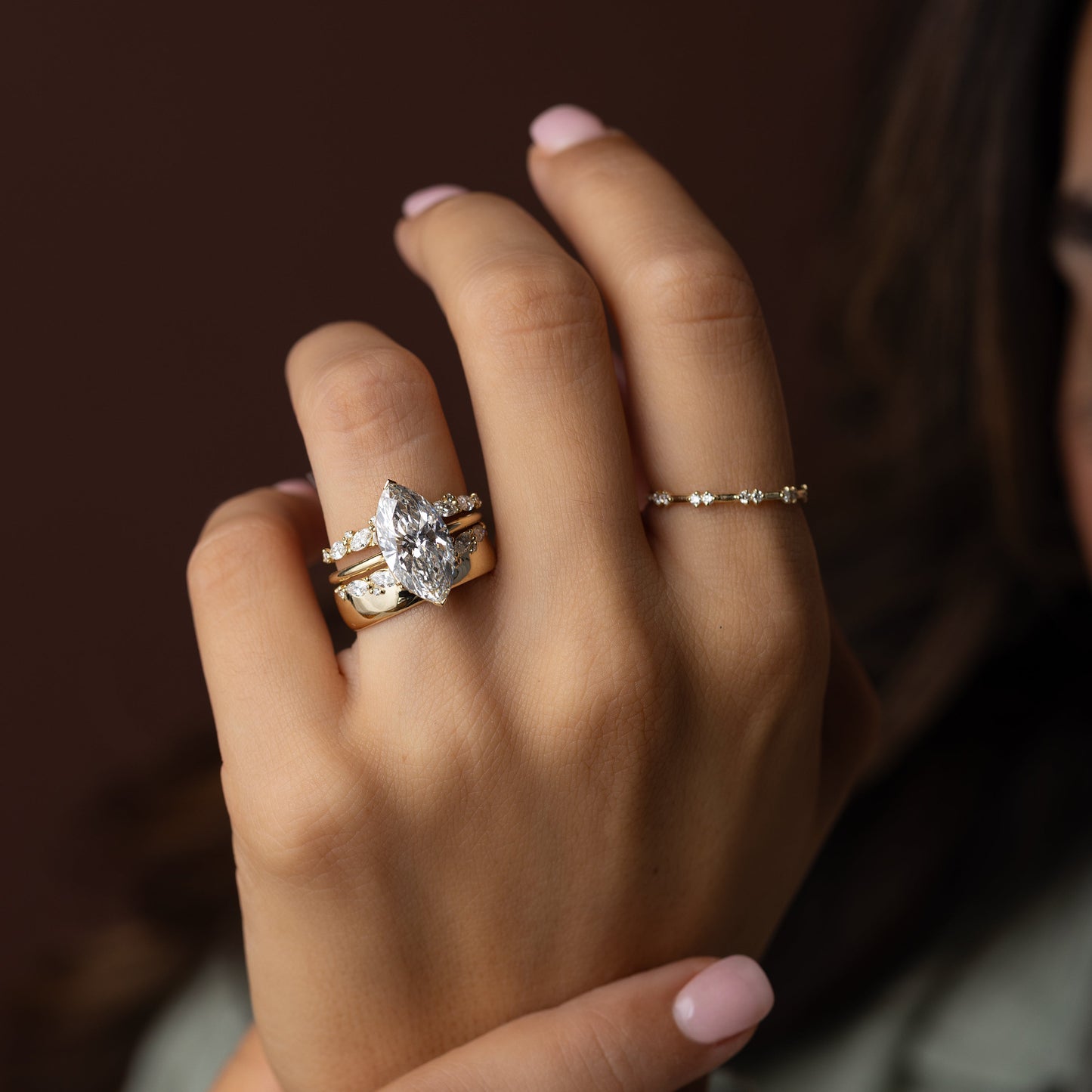 Eternity- 0.50 CT Round Lab Grown Diamond Wedding Band