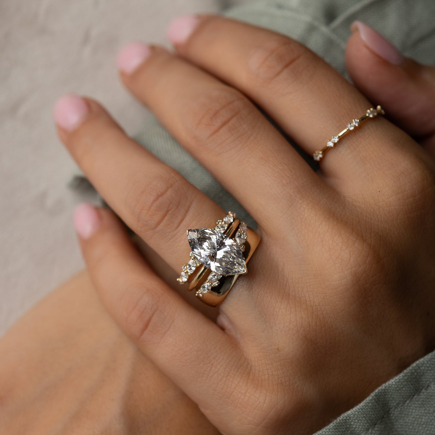 Eternity- 0.50 CT Round Lab Grown Diamond Wedding Band