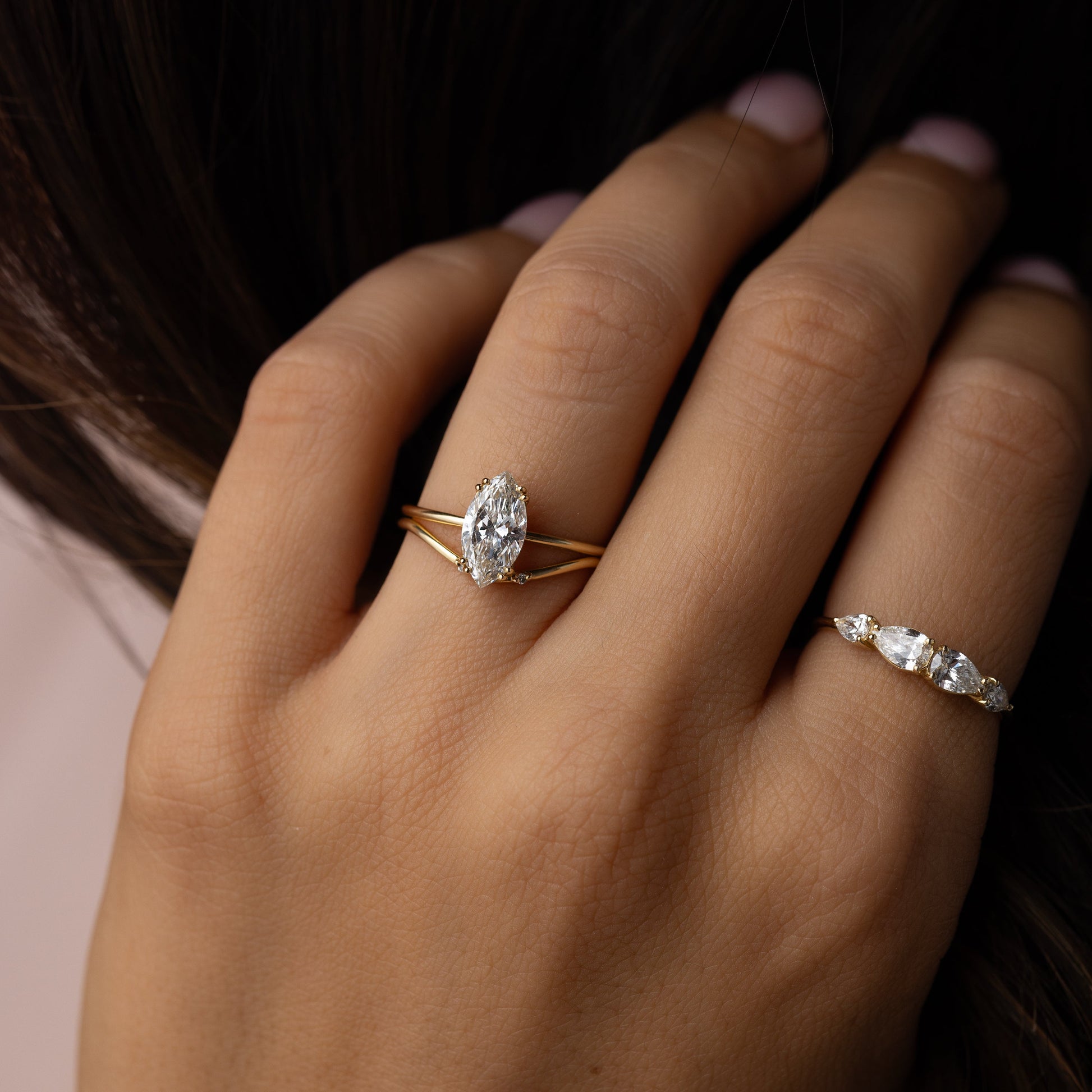 Solitaire-Oval Lab Grown Diamond Engagement Ring