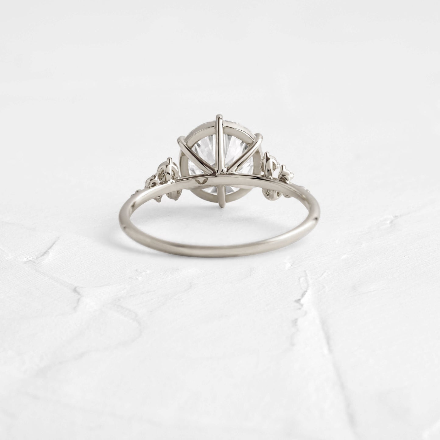 Solitaire-Oval Lab Grown Diamond Engagement Ring