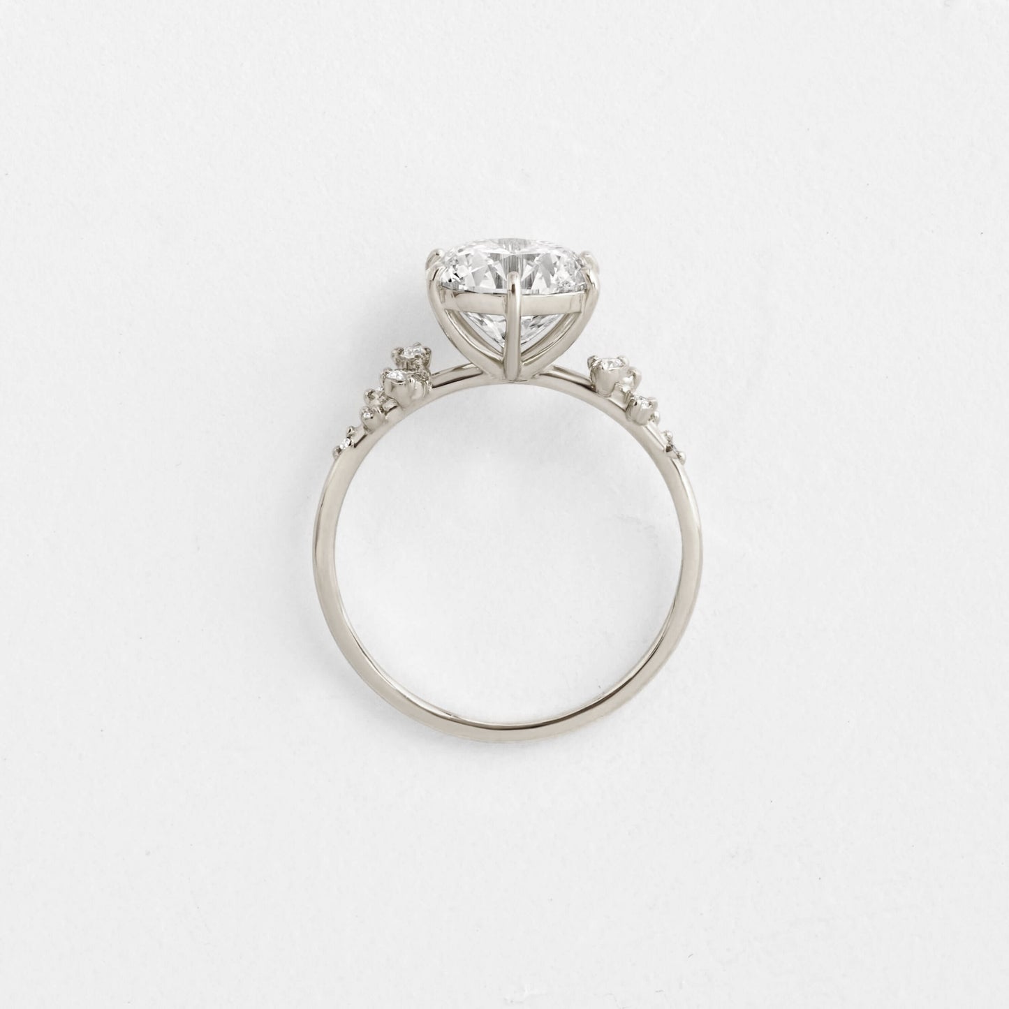 Solitaire-Oval Lab Grown Diamond Engagement Ring