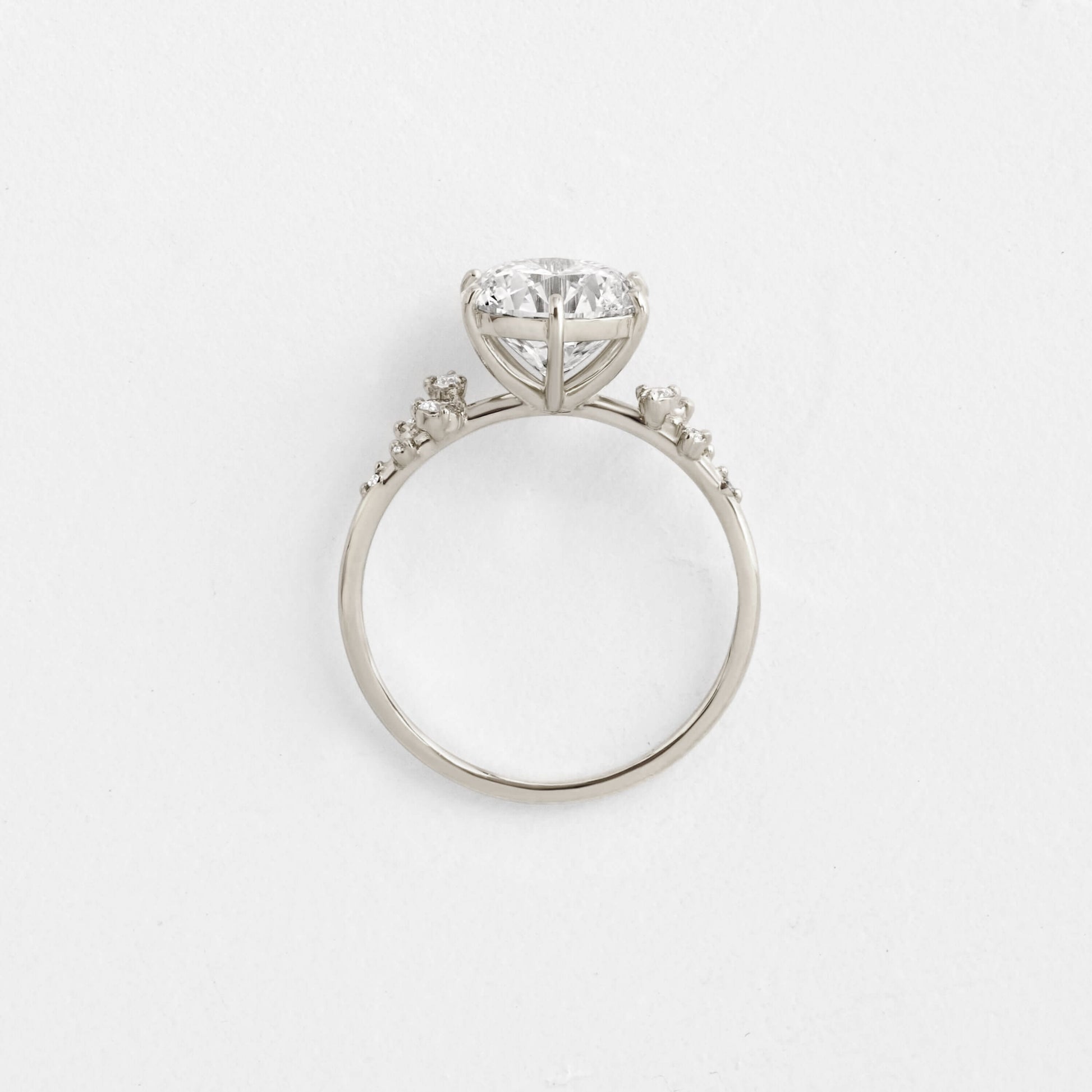 Solitaire-Oval Lab Grown Diamond Engagement Ring