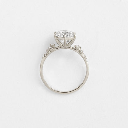 Solitaire-Oval Lab Grown Diamond Engagement Ring
