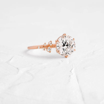 Solitaire-Oval Lab Grown Diamond Engagement Ring
