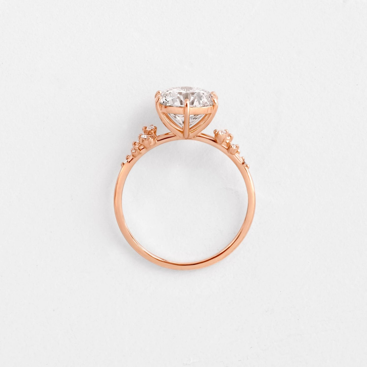 Solitaire-Oval Lab Grown Diamond Engagement Ring