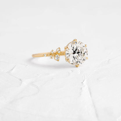 Solitaire-Oval Lab Grown Diamond Engagement Ring