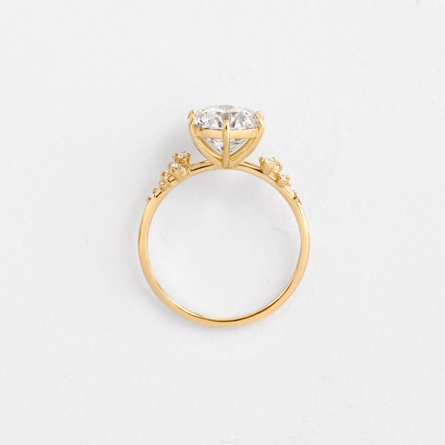 Solitaire-Oval Lab Grown Diamond Engagement Ring