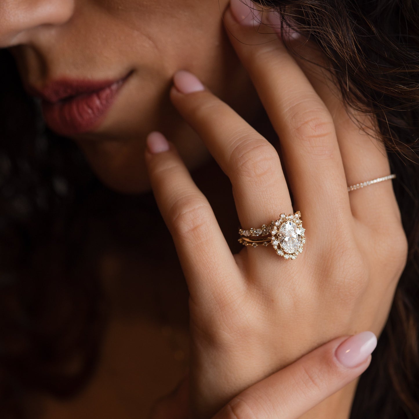 Solitaire-Oval Lab Grown Diamond Engagement Ring