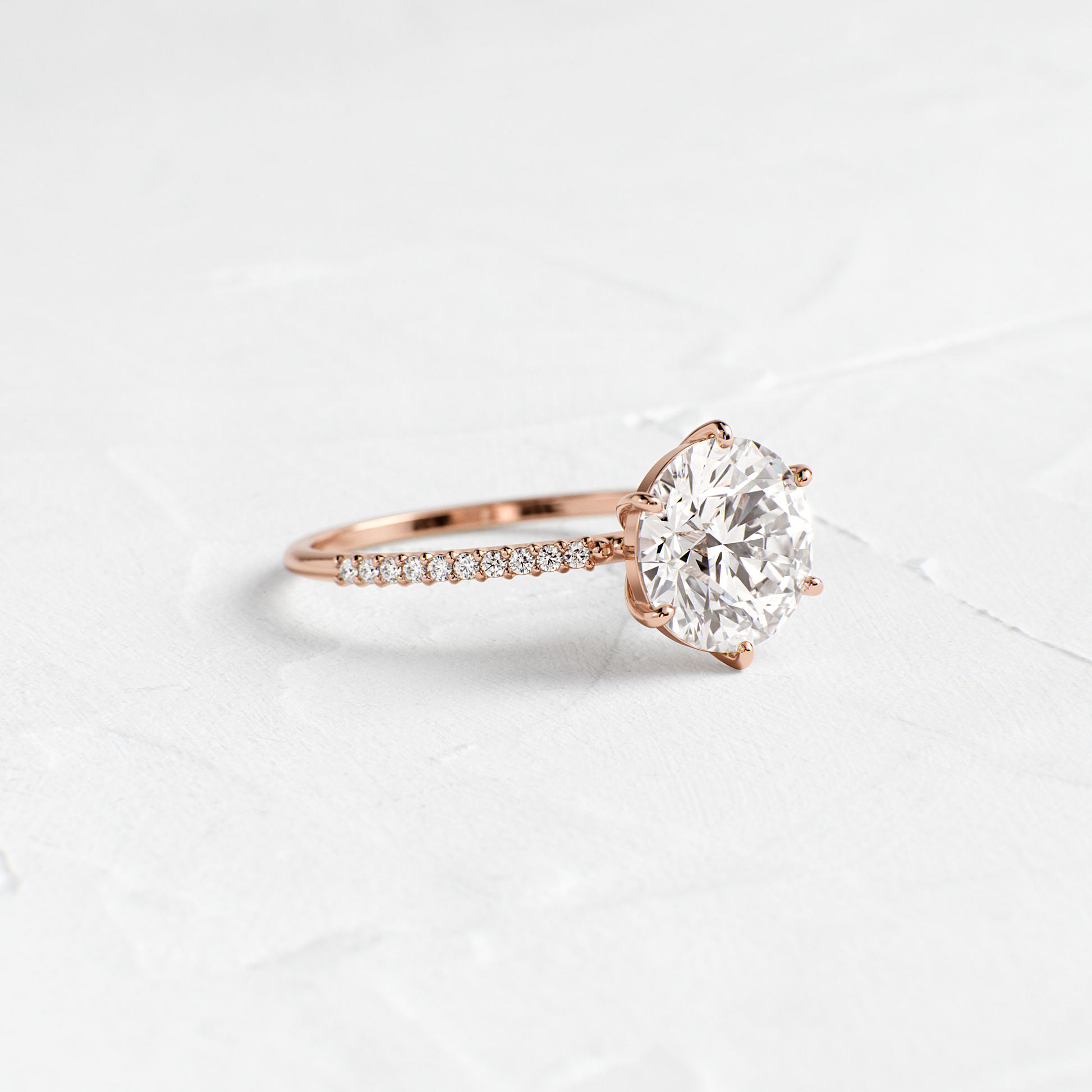 Solitaire-Oval Lab Grown Diamond Engagement Ring