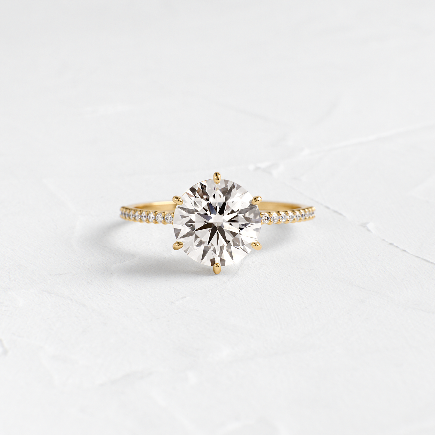 Solitaire-Oval Lab Grown Diamond Engagement Ring