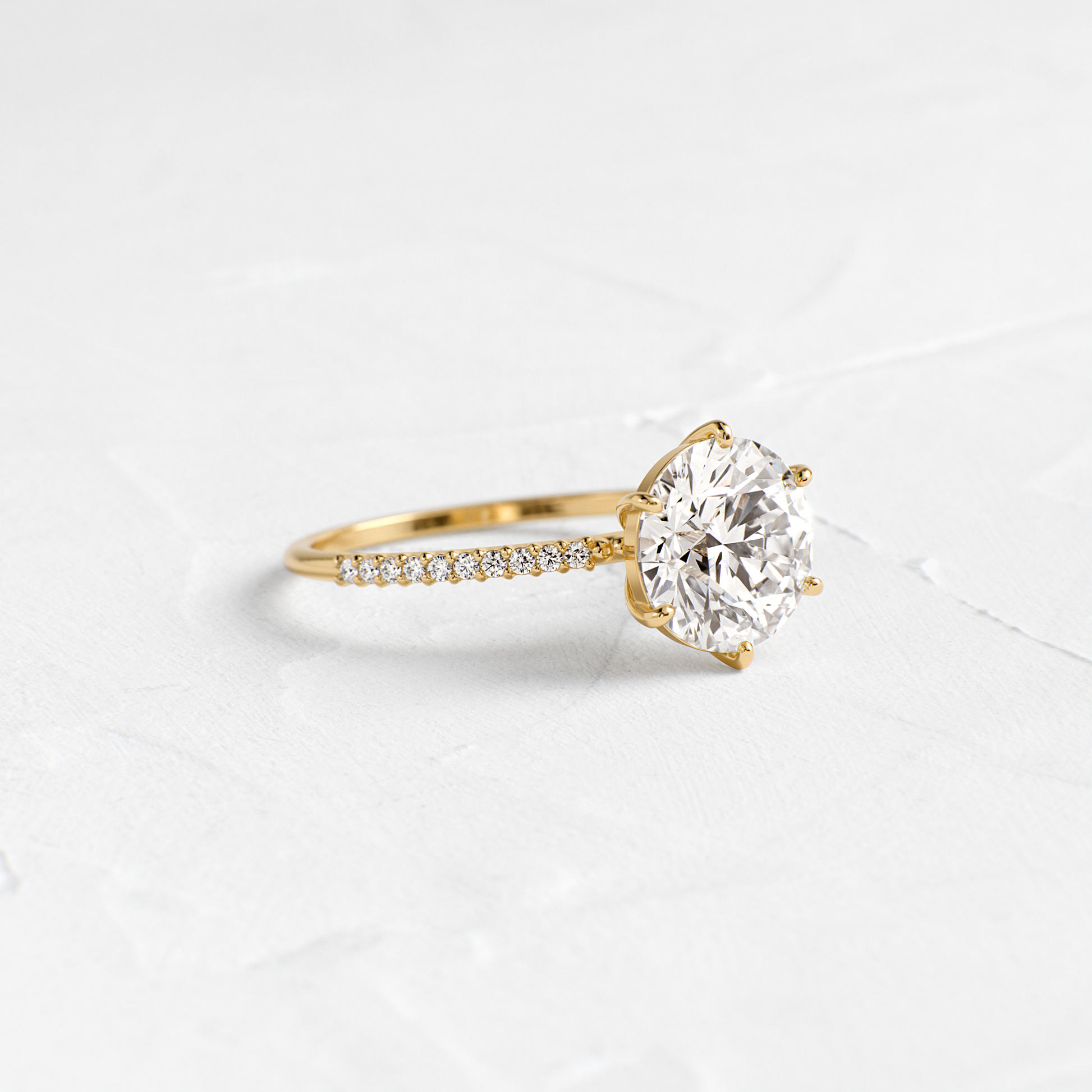 Solitaire-Oval Lab Grown Diamond Engagement Ring