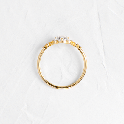 Solitaire-Oval Lab Grown Diamond Engagement Ring