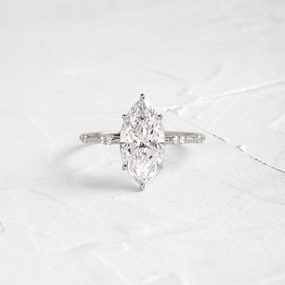 Dainty-Marquise Lab Grown Diamond Engagement Ring