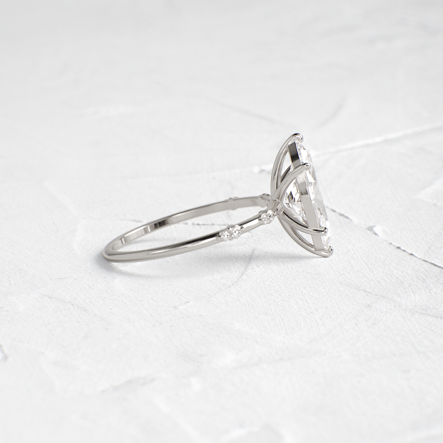Dainty-Marquise Lab Grown Diamond Engagement Ring