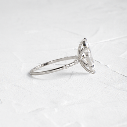 Dainty-Marquise Lab Grown Diamond Engagement Ring