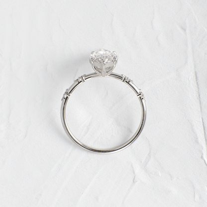 Dainty-Marquise Lab Grown Diamond Engagement Ring