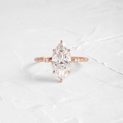 Dainty-Marquise Lab Grown Diamond Engagement Ring