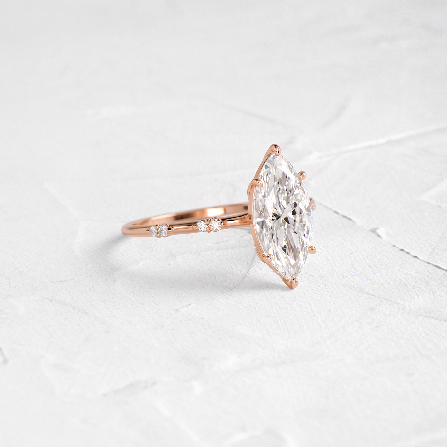 Dainty-Marquise Lab Grown Diamond Engagement Ring