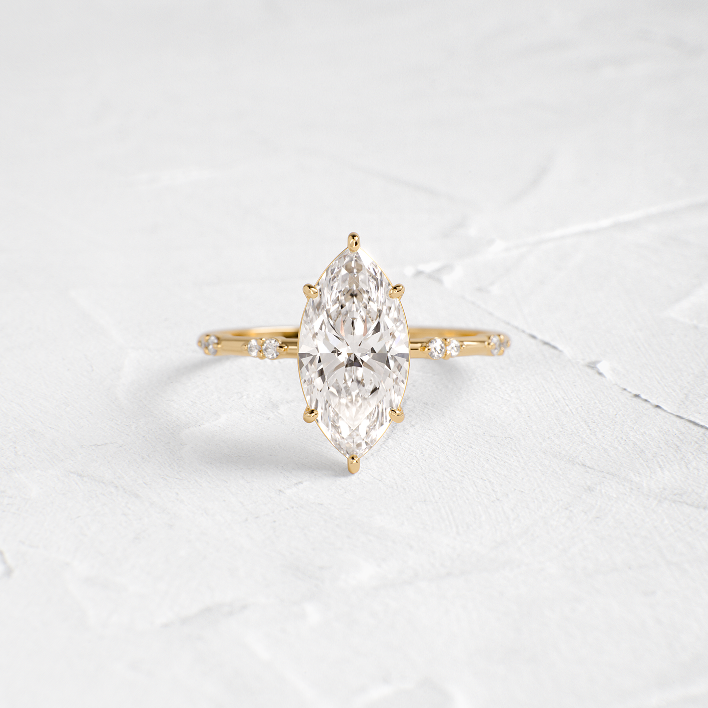 Dainty-Marquise Lab Grown Diamond Engagement Ring