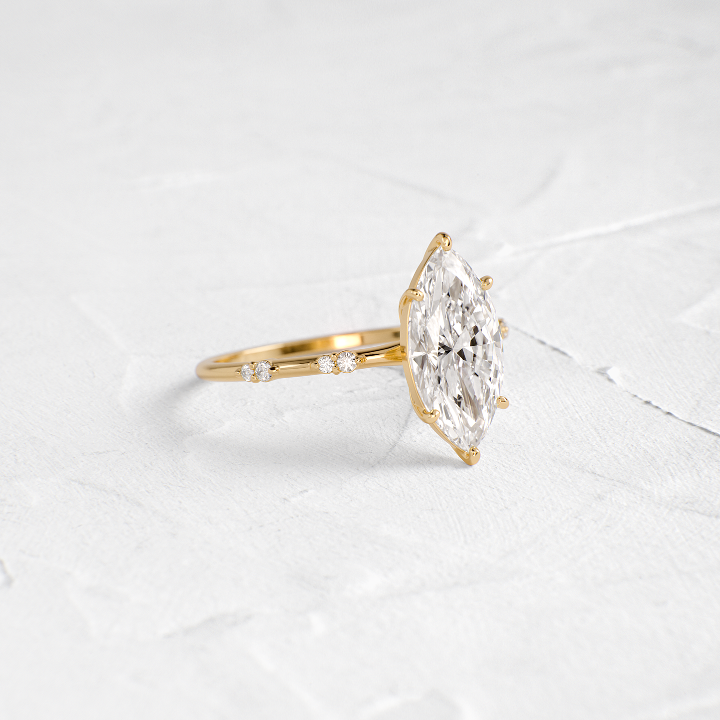 Dainty-Marquise Lab Grown Diamond Engagement Ring