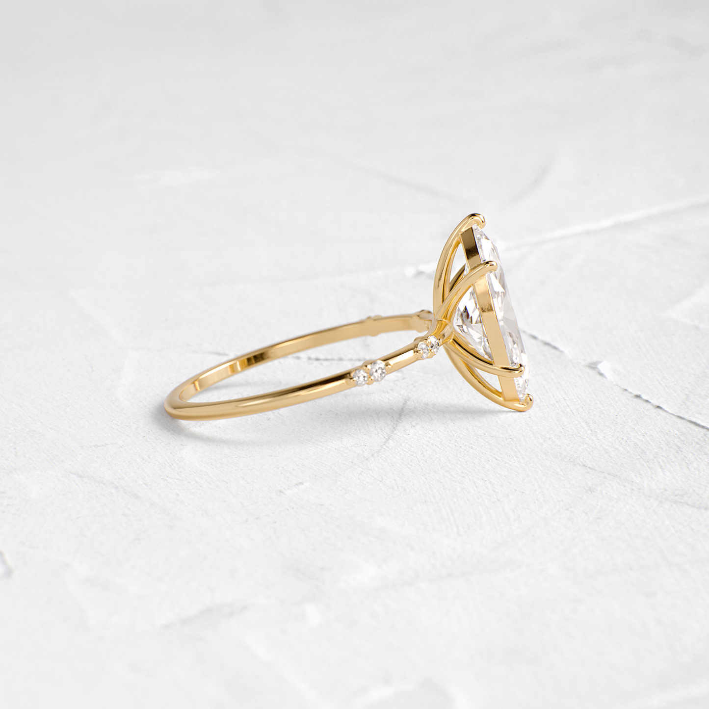 Dainty-Marquise Lab Grown Diamond Engagement Ring
