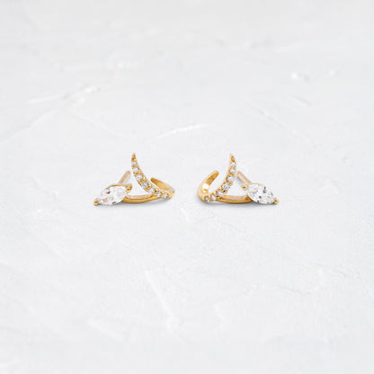 Solitaire- 1.0CT Oval Lab Grown Diamond Earrings