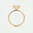 Load image into Gallery viewer, 2.0 CT Oval Lab Grown Diamond  Solitaire East West Engagement Ring
