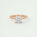 Load image into Gallery viewer, Radiant 2.0 CT Cushion Cut Lab Grown Diamond Solitaire Engagement Ring
