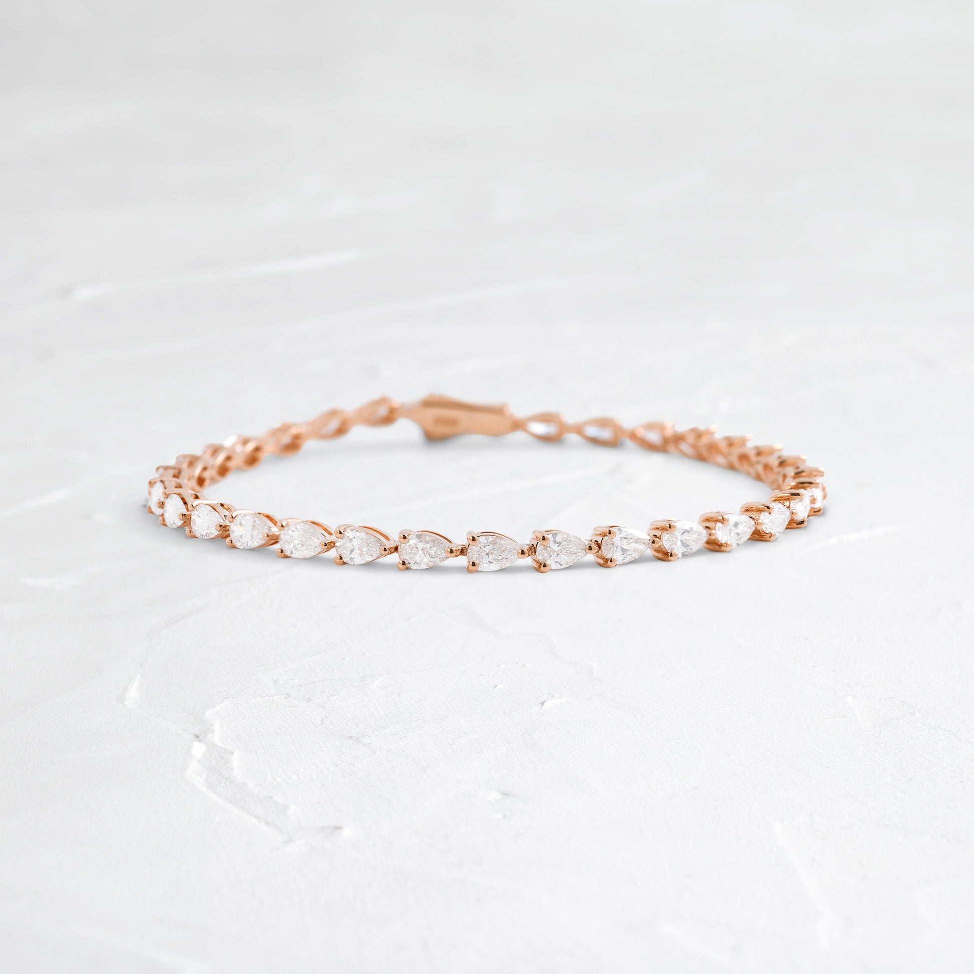 Solitaire Bezel-1.0 CT Oval Lab Grown Diamond Bracelets
