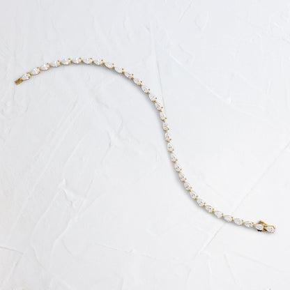 Solitaire Bezel-1.0 CT Oval Lab Grown Diamond Bracelets