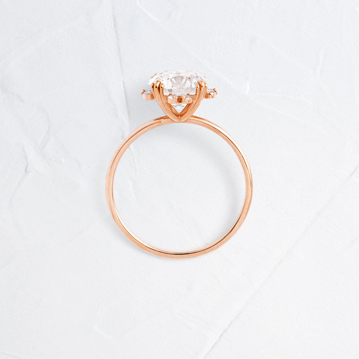 Solitaire-Oval Lab Grown Diamond Engagement Ring