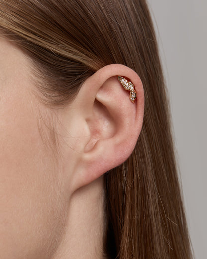 0.02 TCW Round Lab Grown Diamond Stud Earrings 6