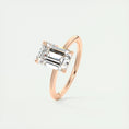 Load image into Gallery viewer, 2.0 CT Emerald Cut Lab Grown Diamond Solitaire Engagement Ring 20
