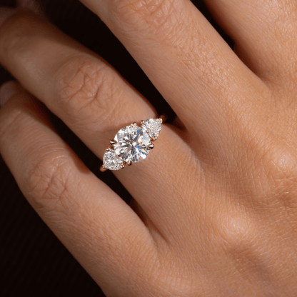 Solitaire-Oval Lab Grown Diamond Engagement Ring