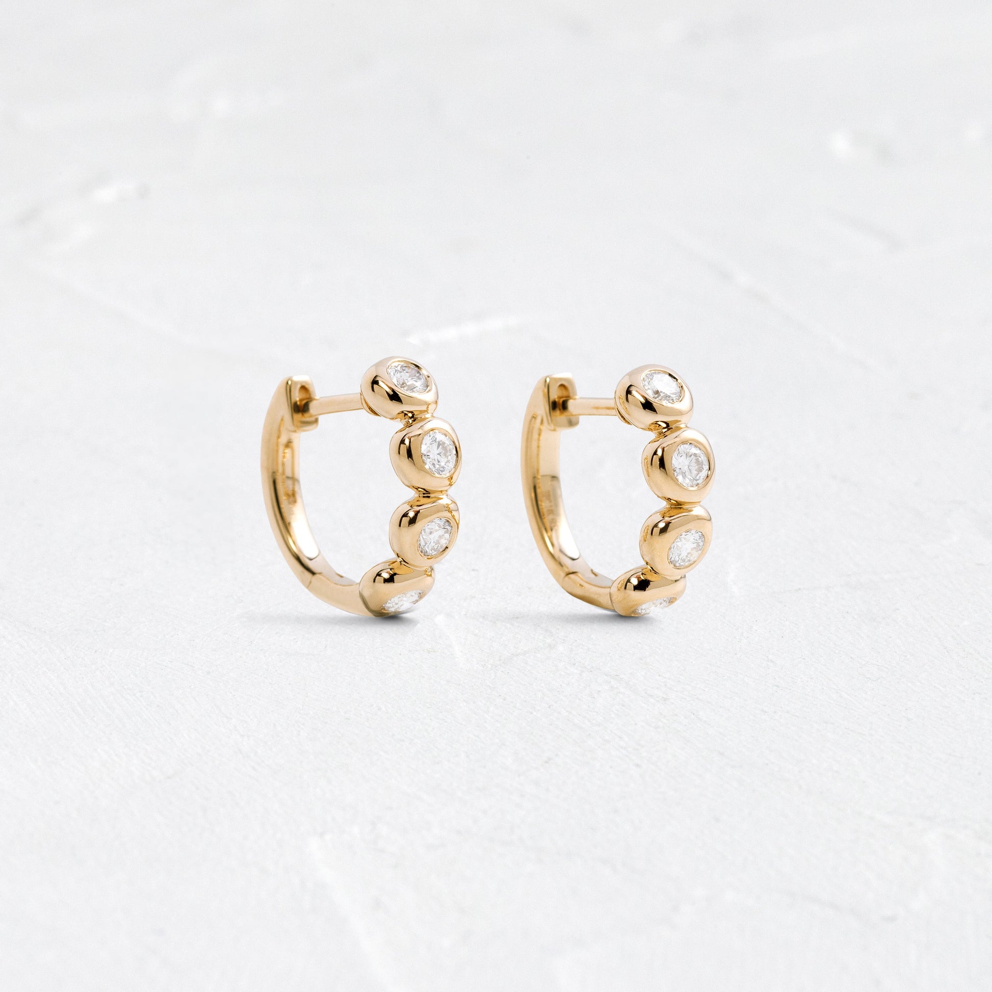 Solitaire- 1.0CT Oval Lab Grown Diamond Earrings