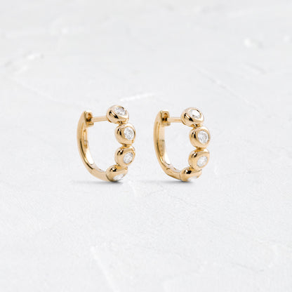 Solitaire- 1.0CT Oval Lab Grown Diamond Earrings