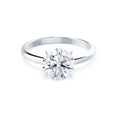 Load image into Gallery viewer, Radiant 1.20 CT Round Lab Grown Diamond Solitaire Ring
