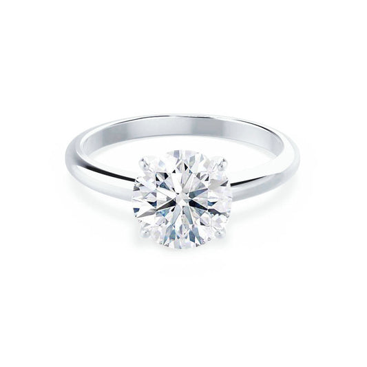 Radiant 1.20 CT Round Lab Grown Diamond Solitaire Ring