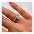 Load image into Gallery viewer, 2.5ct Round G- VS Pave Diamond Engagement Ring
