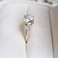 Load image into Gallery viewer, 2.0 CT Round Lab-Grown Diamond Cluster Engagement Ring
