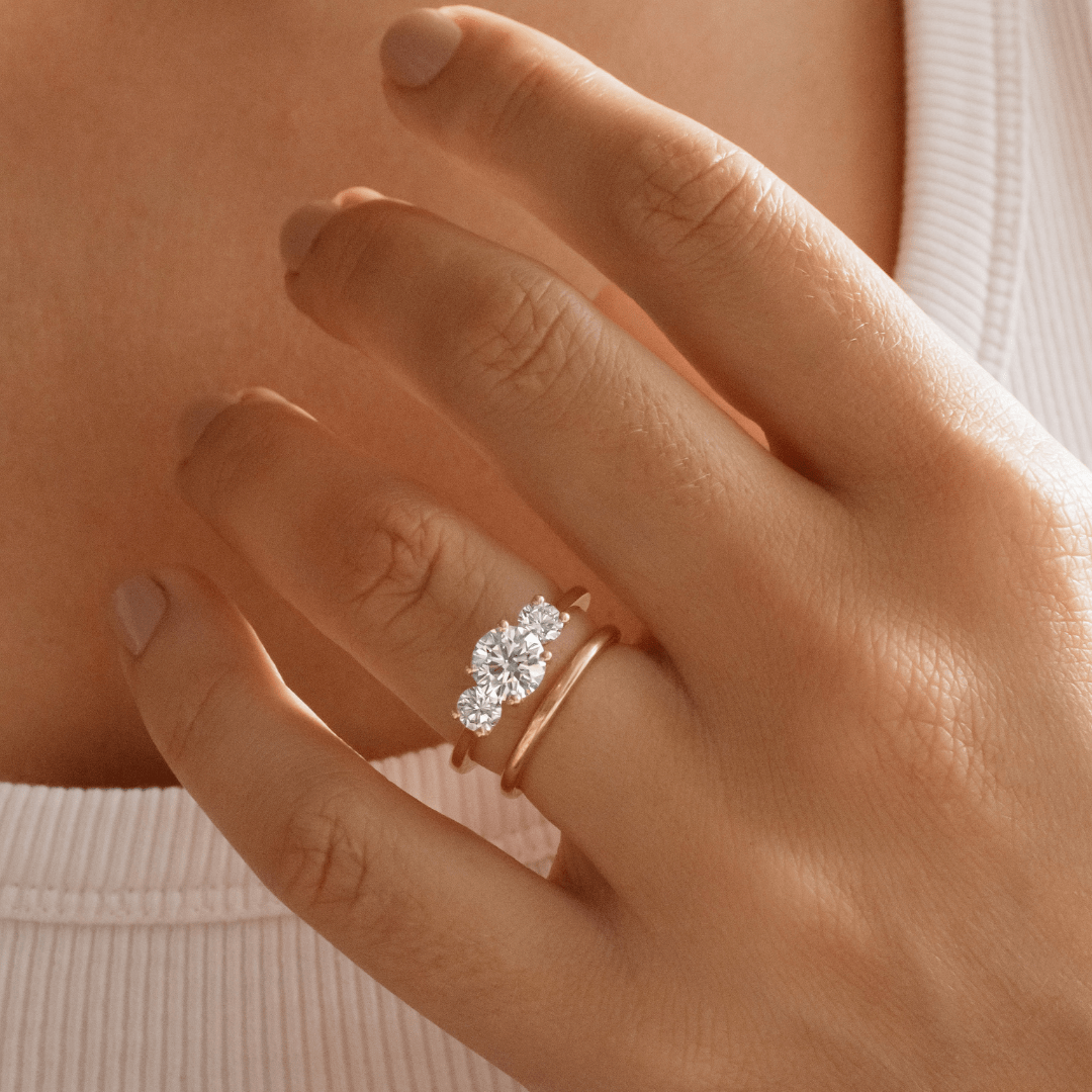 Solitaire-Oval Lab Grown Diamond Engagement Ring
