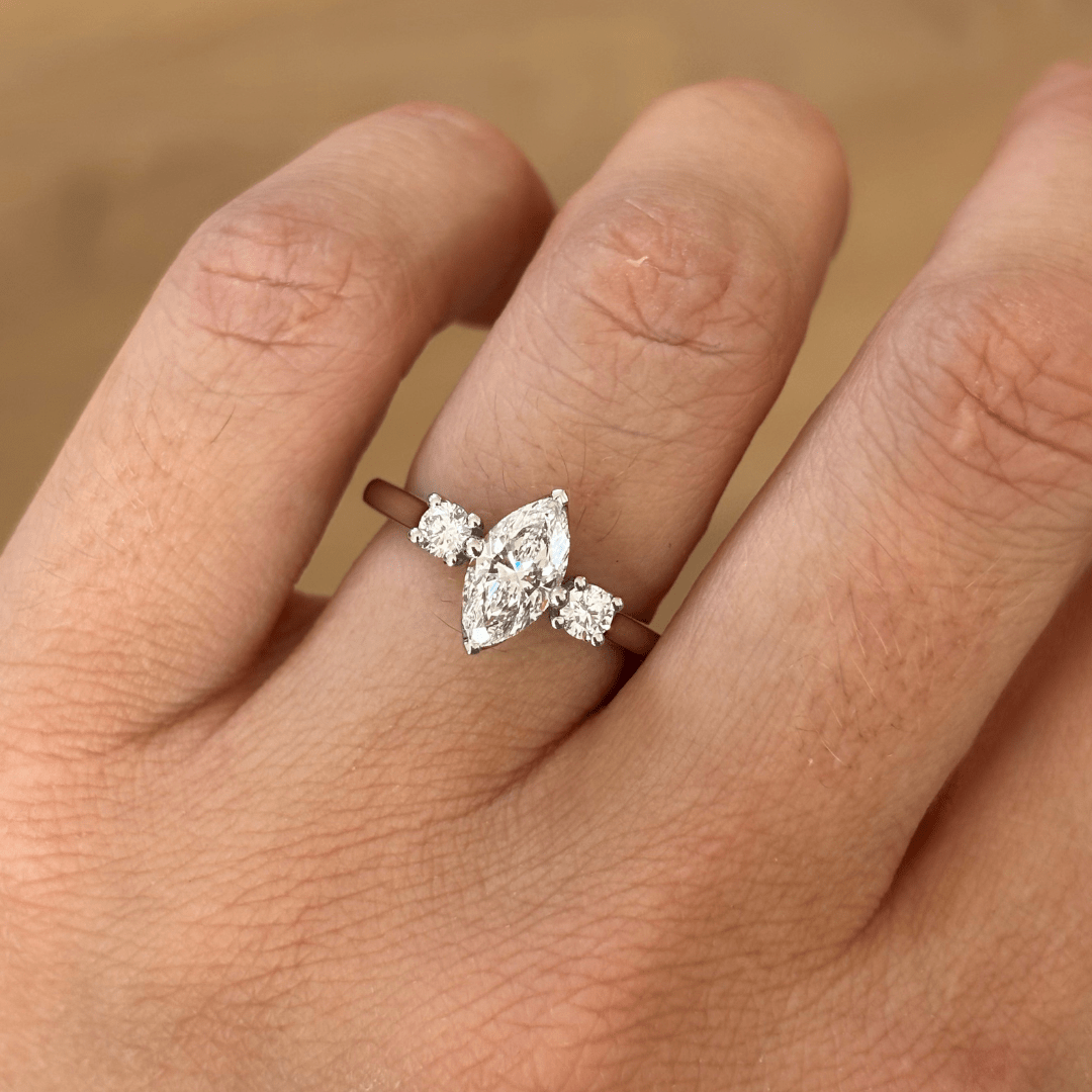 Solitaire-Oval Lab Grown Diamond Engagement Ring