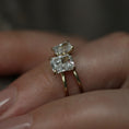 Load image into Gallery viewer, 1.53 CT Radiant Lab Diamond Solitaire Ring
