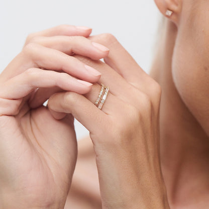 Eternity- 0.50 CT Round Lab Grown Diamond Wedding Band