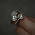 Load image into Gallery viewer, 1 Carat Oval Lab-Grown Diamond Solitaire Gold Engagement Ring
