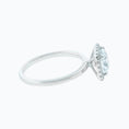 Load image into Gallery viewer, 1.5 CT Asscher Cut Lab Diamond Halo Engagement Ring
