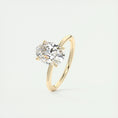 Load image into Gallery viewer, 2.0 CT Oval Lab Grown Diamond Solitaire Engagement Ring
