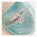 Load image into Gallery viewer, 2.67ct Oval G- VS Pave Diamond Engagement Ring
